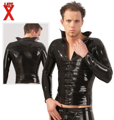 Unisex latex hemd xxl - latex, s-xxl