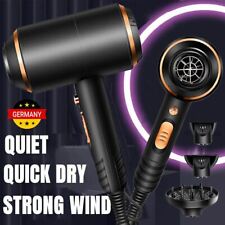 Ionen Föhn Haartrockner mit 3 Diffusor Haarfön Profi Fön Ionen 4000W Hair Dryer