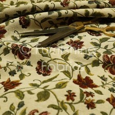 Rot Grün Blau Blumenmuster