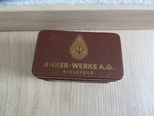 sehr alte Blechdose Anker-Werke A.G. Bielefeld Top Zustand.