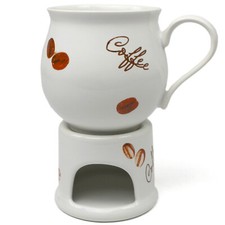 Becher 400 ml + Stövchen im