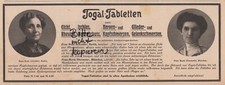 MÜNCHEN, Werbung 1916, Kontor Pharmacia Togal-Tabletten gegen Schmerz