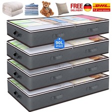 4 Stück 90L Unterbettkommode