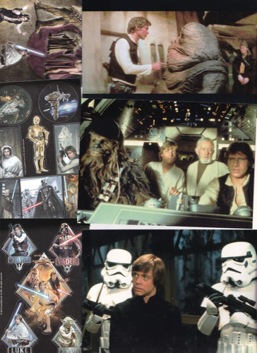 Postkarte star wars - 3, x