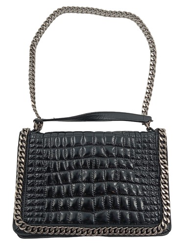 Schwarze damen henkeltasche - schwarze,
