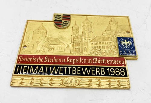 Plakette heimatwettbewerb 1988 - heimatwettbewerb,