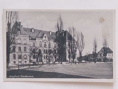 Querfurt stadtschule - ak,