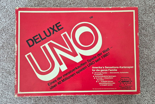 Amigo deluxe uno kartenspiel - uno,