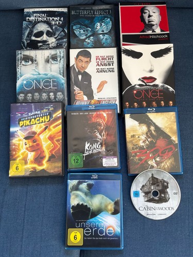 Konvolut blue rays und dvds - und,