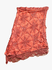 Nicowa Häkel- Rock, orange