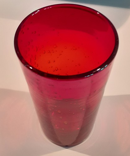 Glas 70er jahr vase - jahr,