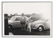 Man & Woman with Box Beer