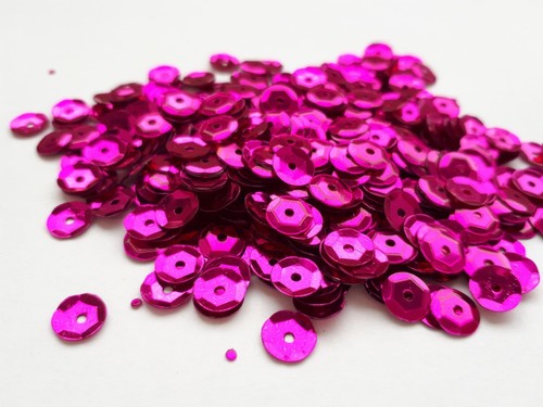 Pailletten pink metallic - pailletten, pink,