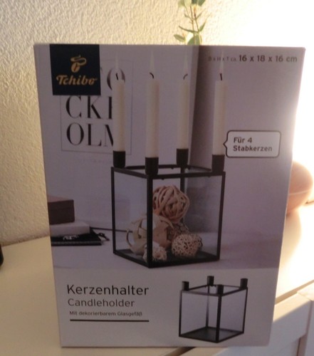 Kerzenhalter mit ovp tchibo - kerzenhalter,