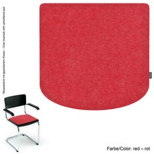 Eco Filz Auflage 8mm geeignet für Marcel Breuer / Thonet S43  
