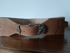 Leder offener patronengürtel - leder,