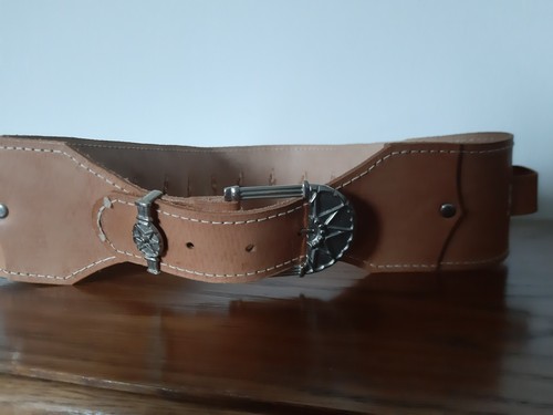 Leder offener patronengürtel - leder,
