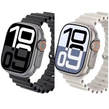 Smartwatch HK Ultra 3 Damen & Herren – Bluetooth Anrufe, Touchscreen, App-Steuer