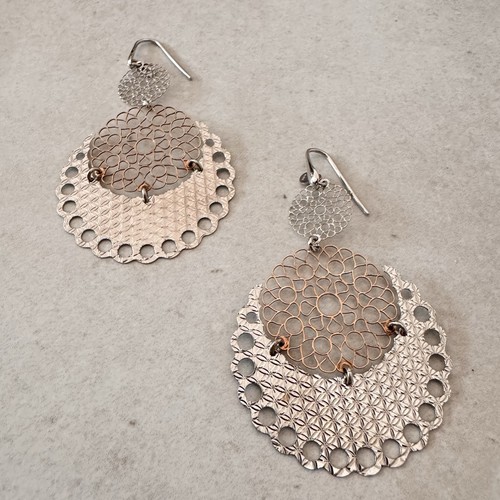 Vintage silber und gold - vintage,