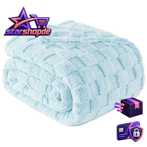 Kuscheldecke flauschig 150x200 - kuscheldecke,