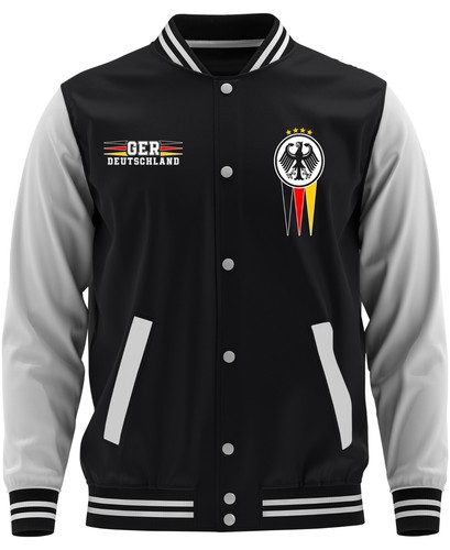 Deutschland college jacke - jacke, |