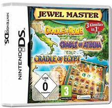 Nintendo DS 3DS CRADLE OF ROME + EGYPT + ATHENA DEUTSCH Jewelmaster