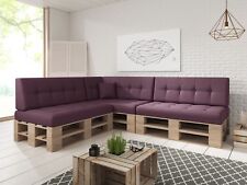 8er Set / Einzelkissen Palettenkissen Palettenauflage Sitzkissen Sofa Kaltschaum