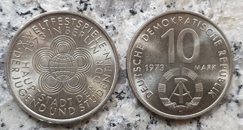 Deutschland ddr mark - deutschland/ddr, 1973