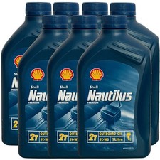 7x1 L  SHELL NAUTILUS PREMIUM TC-W3 ZWEITAKTMISCHÖL BOOTSMOTORENÖL 2T ÖL 2 TAKT