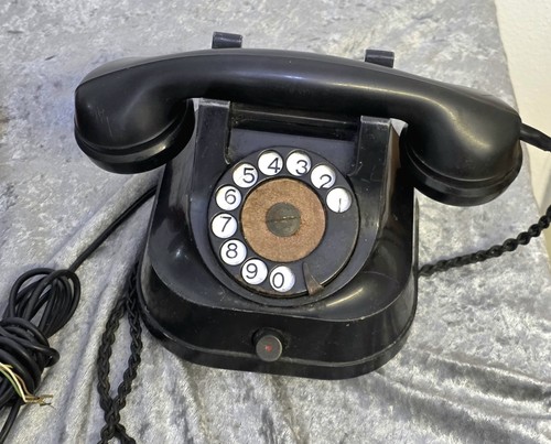 Altes wählscheibentelefon - altes,