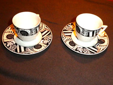 2 x Mocca-/ Espresso-Sammeltasse HW Design Bavaria neu/neuwertig aus Sammlung