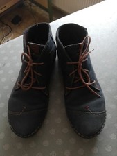 Josef Seibel Boots blau Gr. 39 Rauleder Damen