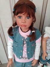 Künstlerpuppe "Janina "Monika Levenig, inkl. Zertifikat 