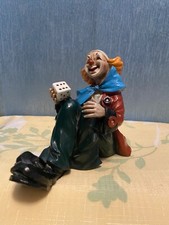 Clown With Dice 4 3/4 inch