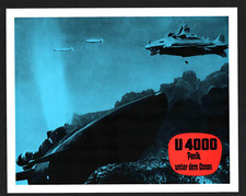 U 4000 - Panik unter dem Ozean AUSHANGFOTO #K Ger L C Honda TOHO Latitude Zero