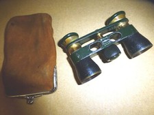 Altes Mini Opernglas BUSCH MULTINETT D.R.G.M. V.Z.M. 17219/64" mit original Etui
