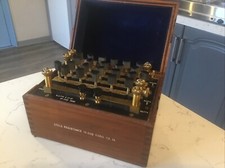 EINE SELTENE ANTIKE EDWARDIANISCHE, WEIZENSTEINBRÜCKE (ELEKTRISCHES WIDERSTANDSMASS). 1940