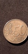 50 zent Deutschland euro münze -fehlprägung