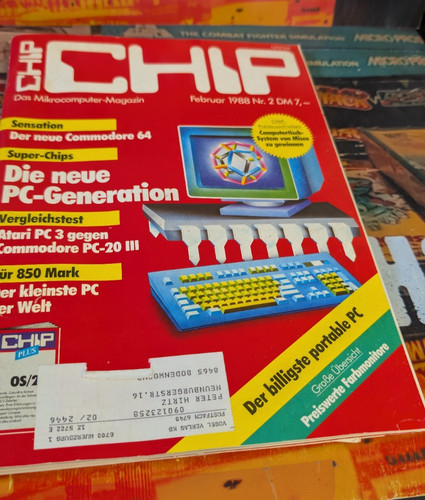 Chip das microcomputer magazin - chip,
