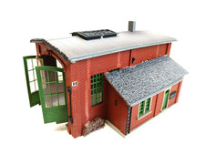 Vollmer Lokschuppen 1-ständig und Anbau 5750 H0 Gebäude Häuser Haus ---- CK 394