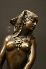 BRONZEFIGUR ÄGYPTISCHE