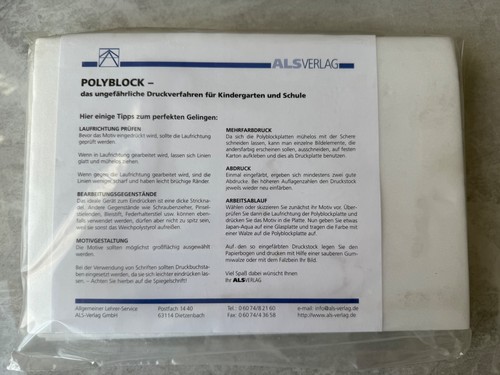 Als verlag polyblock stück - verlag,