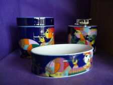 Raucherset Rosenthal 1001 Nacht Porzellan * B. Wiinblad * Dekor  3-teilig  edel