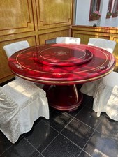 ?? Runder chinesischer Esstisch mit Drehplatte – ideal für Hotel/Restaurant