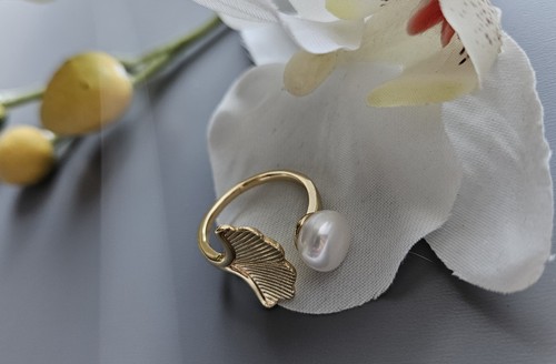Ring damen gold farbend - ring,