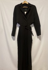 ZARA SCHWARZER OVERALL – XS