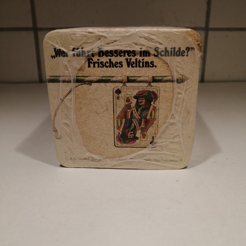 Bierdeckel veltins 80er - bierdeckel,