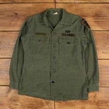 Vintage Militär Hemd Knopf M