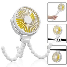 360° Drehung 3-Stufen Grow Ventilator Flexibler Schwenkbar für Zelt Grow Box Fan