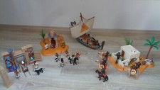 Playmobil Ägypter Konvolut Nilschiff Sphinx Grabräuberlager unvollständig